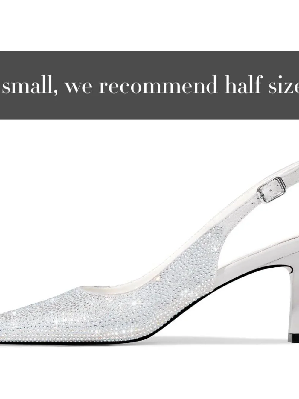 Women's Multicoloured Kitten Slingback Low Heels Dress Shoes Closed Toe Pumps